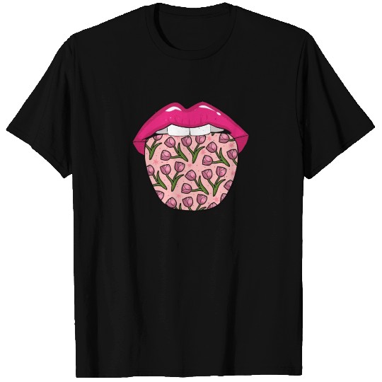 Tulip Gardening Tongue T Shirts