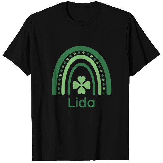 Lida Clover Charm Boho Rainbow T Shirts