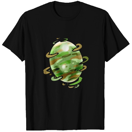 Camouflage Painted Easter Egg For Egg Hunt On T Shirts