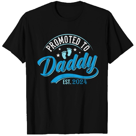 Promoted to dad 2024 daddy to be 2024 T Shirts
