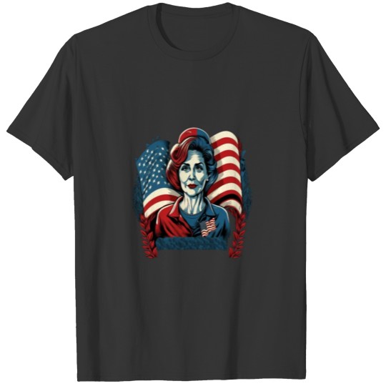 Memorial Day Veteran Mom Mother American USA Flag T Shirts