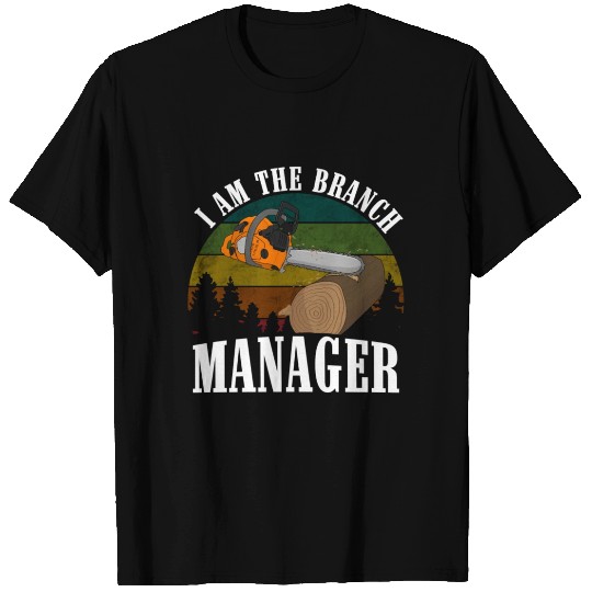 chainsaw Lumberjack T Shirts