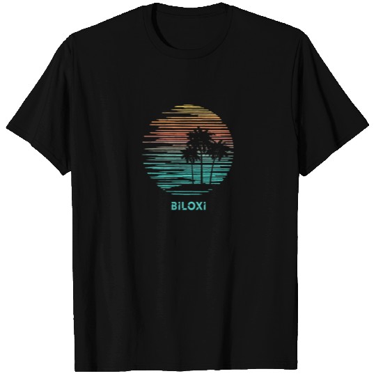 Biloxi Mississippi Cool Souvenir Vacation Artistic T Shirts