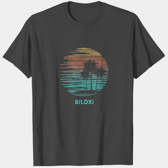 Biloxi Mississippi Cool Souvenir Vacation Artistic T Shirts