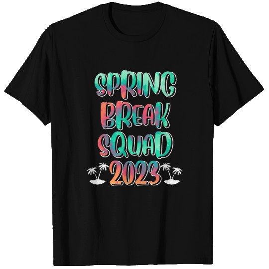 Spring Break Squad Summer Vacation Spring Break T Shirts