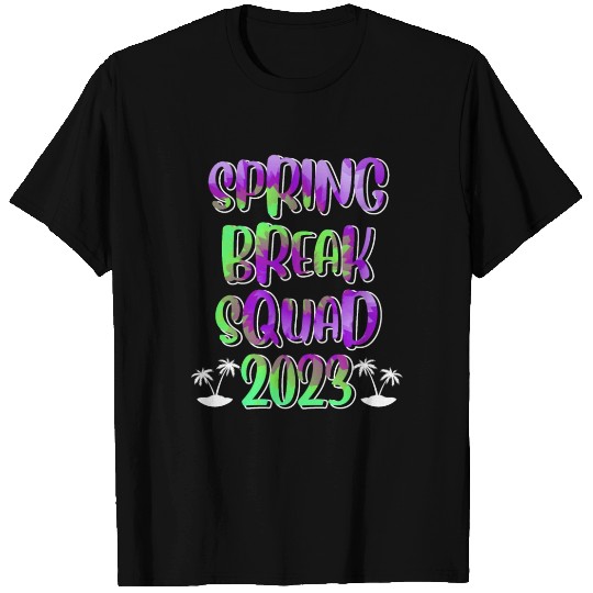 Spring Break Squad Summer Vacation Spring Break T Shirts