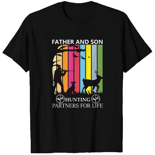 Father and son Hunting Partners For Life T Shirts