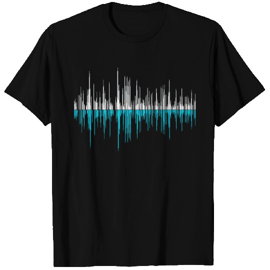 Music City - Music Waves - Music Sound Waves T Shirts