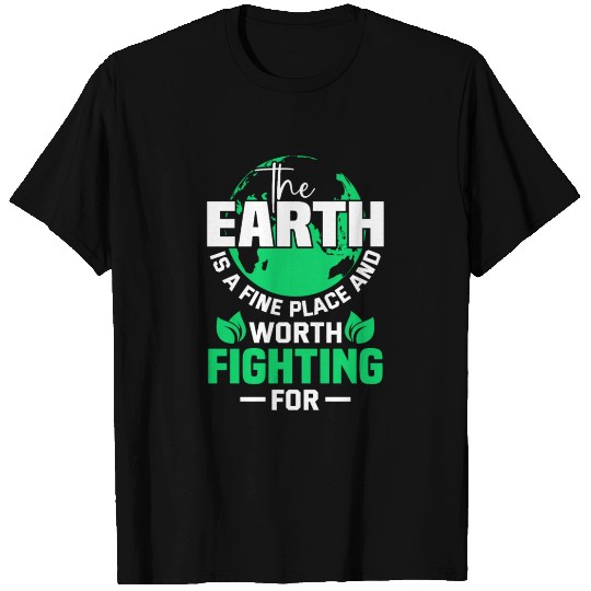 The Earth is a Earth Day Planet Environment Trees T Shirts