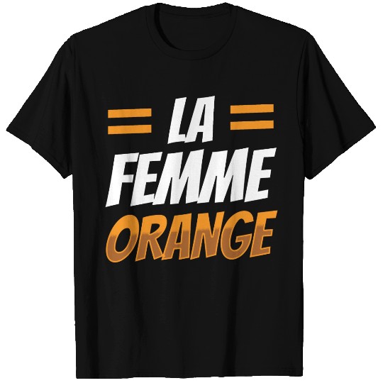La Femme Orange T Shirts