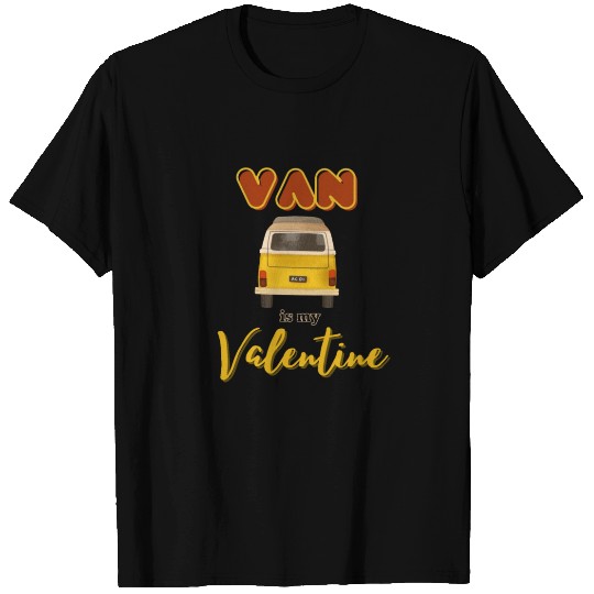 Van Is My Humorous Yellow Valentine T Shirts