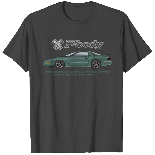 F body Dark Green T Shirts