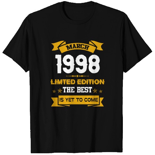 March 1998 Birthday Surprise T Shirts