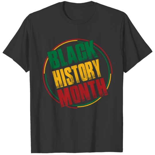 Black History Month Afro. Black Women Afro America T Shirts