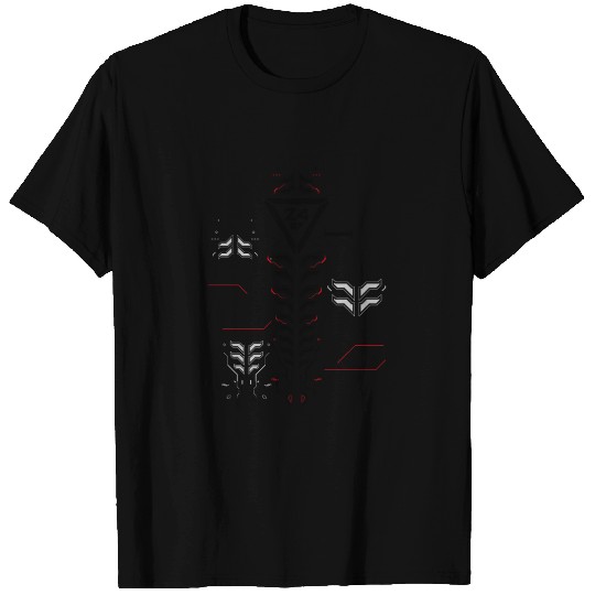 Cyber modern T Shirts