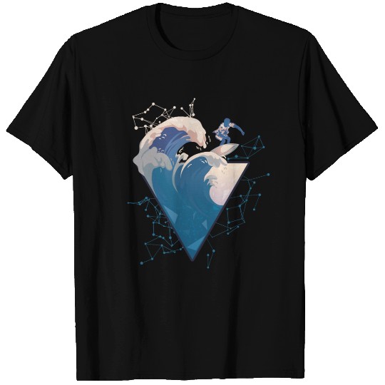 Surfer on the wave T Shirts