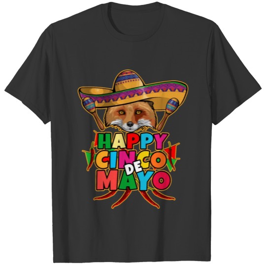Happy Cinco De Mayo Fox T Shirts