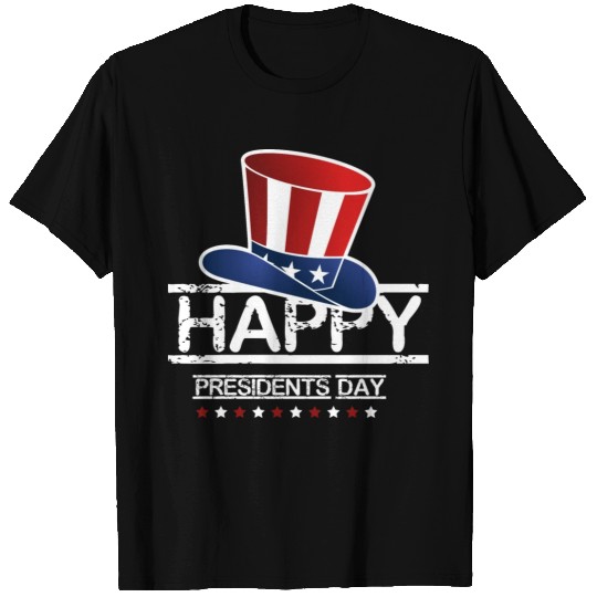 Happy Presidents' Day, Washington's Birthday T Shirts