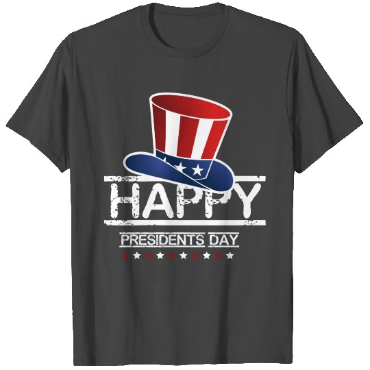 Happy Presidents' Day, Washington's Birthday T Shirts