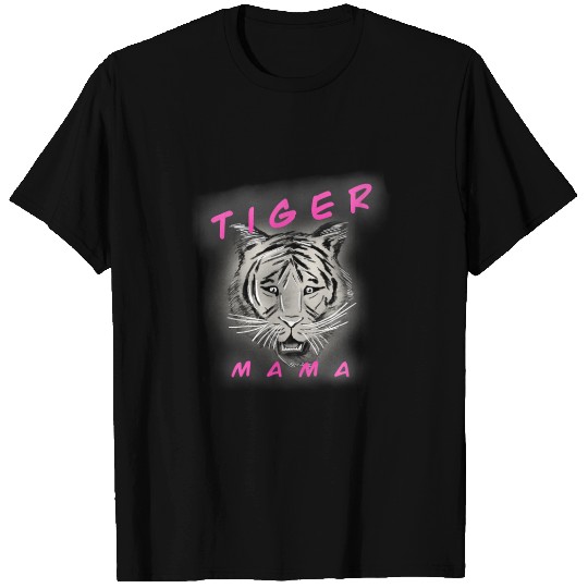 Tiger Mama (pink) T Shirts