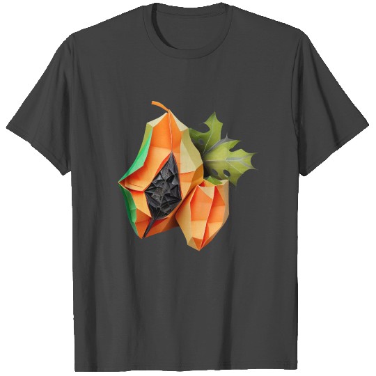 Papaya Origami Sculpture T Shirts
