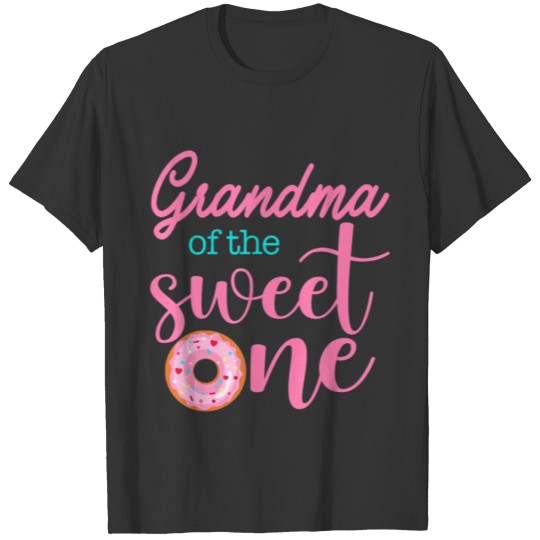 Grandma of Sweet One 1st First Birthday T Shirts