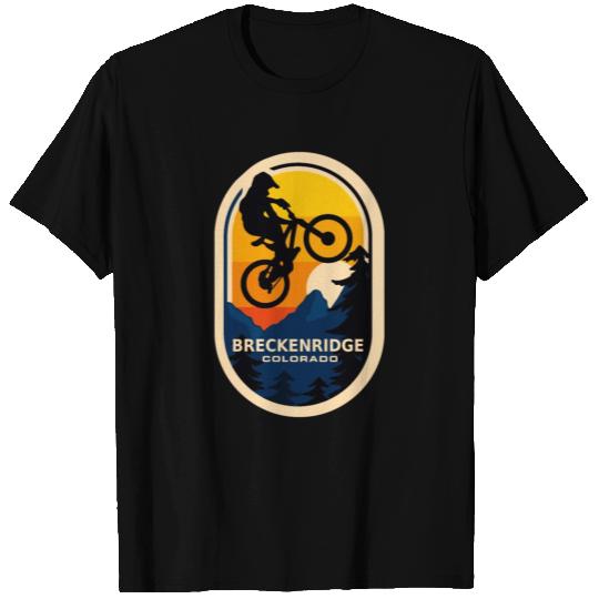 Mountain Biking Breckenridge Colorado T Shirts