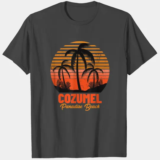 Paradise Beach Cozumel Mexico T Shirts