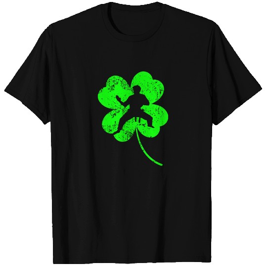 Karate St. Patrick's day shamrock T Shirts