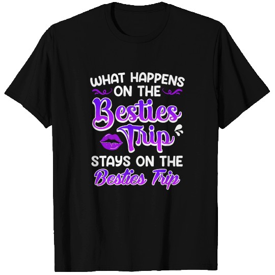 Besties Trip Friends Summer Vacation Spring Break T Shirts