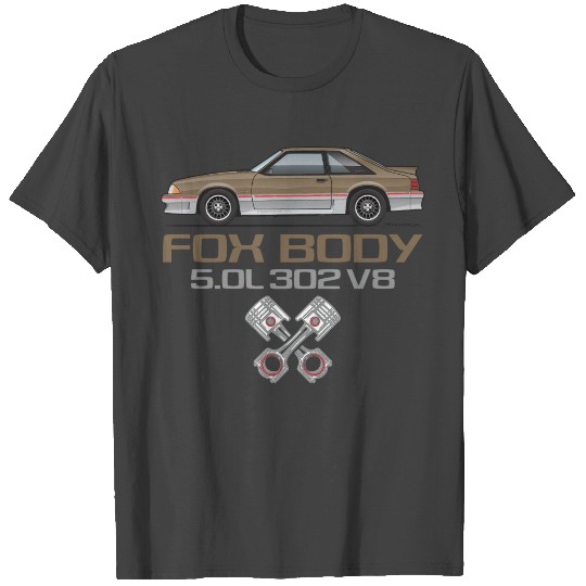FOX BODY Dark Sable T Shirts