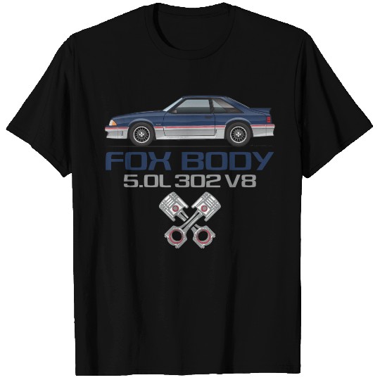 FOX BODY Shadow Blue T Shirts