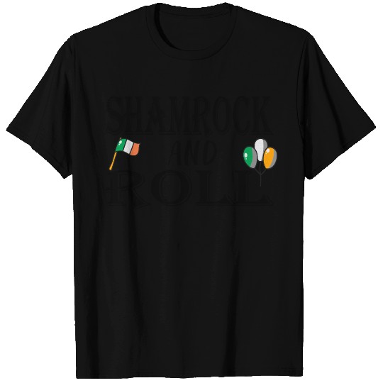 Shamrock And Roll T Shirts