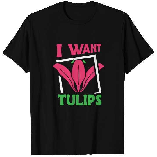 Tulip Gardening Cute Tulips T Shirts