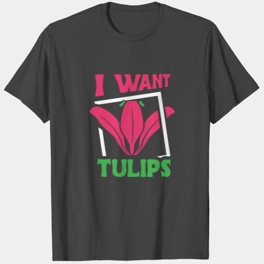 Tulip Gardening Cute Tulips T Shirts