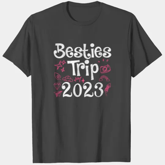 Besties Trip 2023 Summer Vacation Spring Break T Shirts
