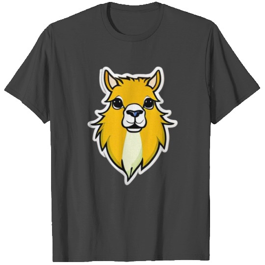 Llama Lover for Life Classic Fit V-Neck Scrub Top T Shirts