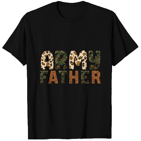 Army Father Sublimation T Shirts