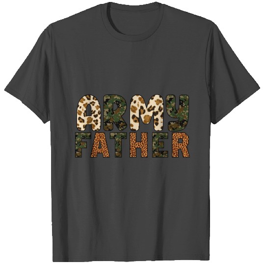 Army Father Sublimation T Shirts