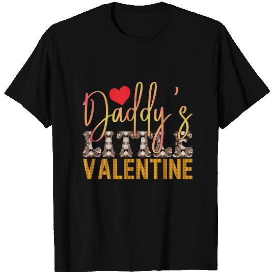Daddy s Little Valentine Sublimation T Shirts