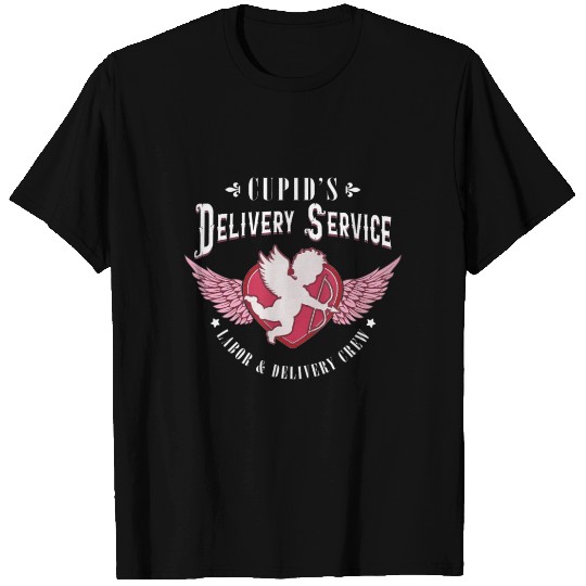 Cupid s Delivery Service Funny L D Nurse Valentine T Shirts