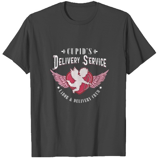 Cupid s Delivery Service Funny L D Nurse Valentine T Shirts
