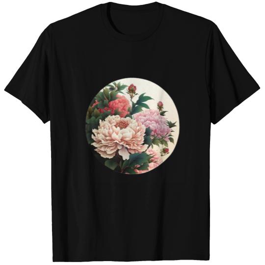 Peony flowers T Shirts