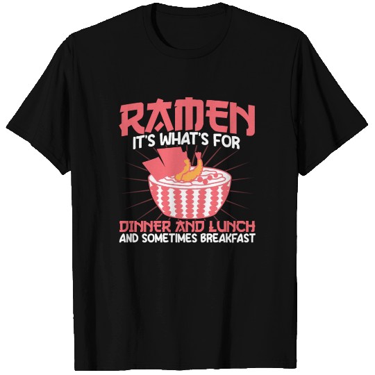 Ramen Noodle Soup Japanese Kawaii Gift Ramen T Shirts