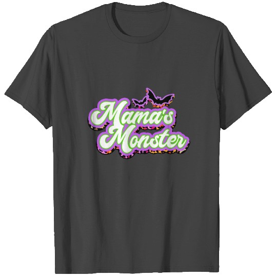 Mamas Monster Halloween Sublimation T Shirts