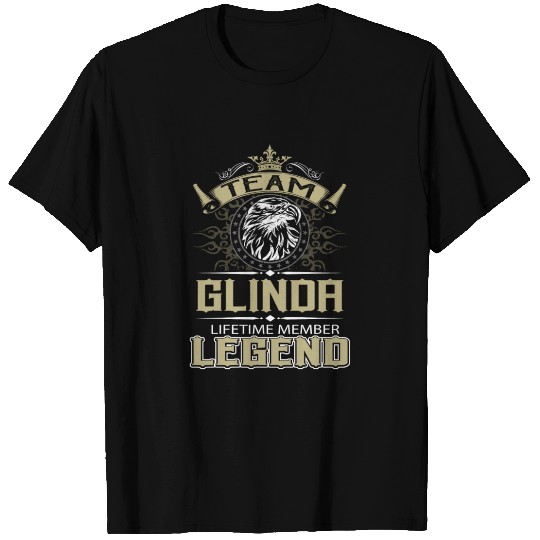 Glinda Name T Shirts - Glinda Eagle Lifetime Member