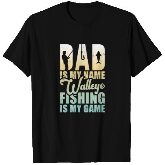 Walleye Fishing Dad | Walleye Hunter T Shirts