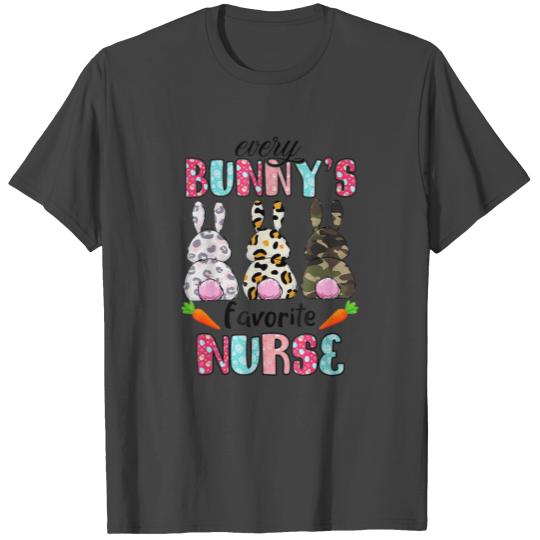 Every Bunnys Is Favorite Nurse Cute Bunnies Easter T Shirts