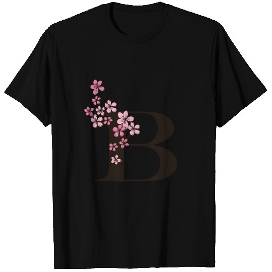 B Botanical Monogram T Shirts