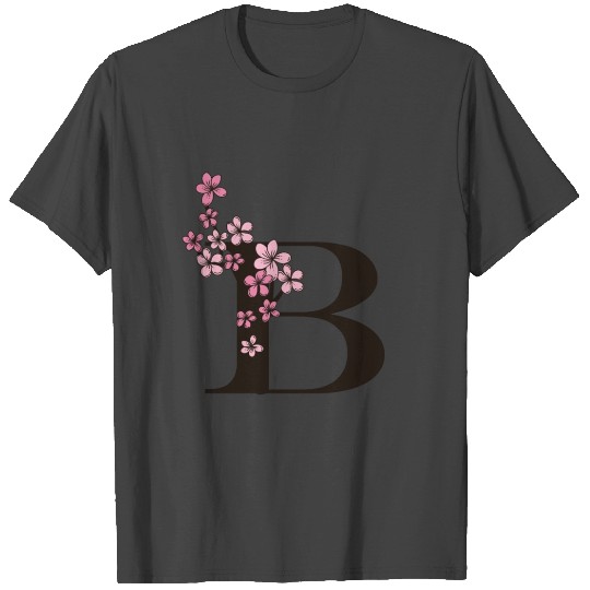 B Botanical Monogram T Shirts